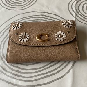 Coach leather wallet